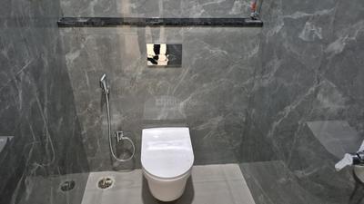 Bathroom Image of 500 Sq.ft 1 BHK Builder Floor for rent in Mahalakshmi Nagar Indore for Rs. 24000