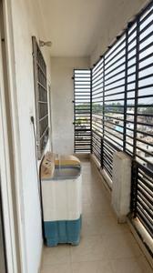 Balcony Image of 1350 Sq.ft 3 BHK Apartment / Flat for rent in Balmikinagar Lucknow for Rs. 40000