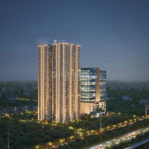 Image of 3814 Sq.ft 4 BHK Apartment / Flat for sale in R ONE Diamond Towers, Financial District, Hyderabad for Rs. 37800000