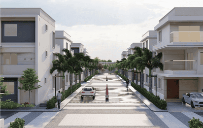 Image of 2760 Sq.ft 4 BHK Villa for sale in APR Praveens Golden Leaf, Hayathnagar, Hyderabad for Rs. 22300000