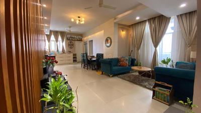 Hall Image of 1475 Sq.ft 3 BHK Apartment / Flat for rent in Omaxe Heights, Sector 86 Faridabad for Rs. 60000