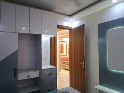 Bedroom Image of 920 Sq.ft 3 BHK Builder Floor for rent in Dwarka Mor New Delhi for Rs. 33000