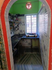 Kitchen Image of 1100 Sq.ft 3 BHK Apartment / Flat for rent in Keshtopur Kolkata for Rs. 23000