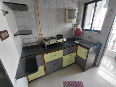 Kitchen Image of 1102 Sq.ft 2 BHK Apartment / Flat for rent in Ghodasar Ahmedabad for Rs. 18500
