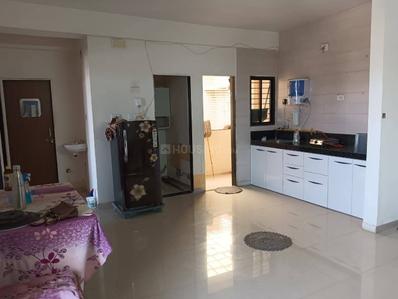 Kitchen Image of 1150 Sq.ft 2 BHK Apartment / Flat for rent in Aawaass River Front, Randesan Gandhinagar for Rs. 20000
