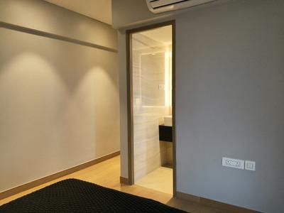 Bedroom Image of 1380 Sq.ft 3 BHK Apartment / Flat for rent in Omkar Veda Exclusive, Parel Mumbai for Rs. 180000