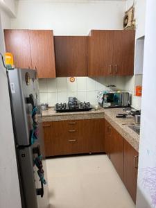 Kitchen Image of 1000 Sq.ft 2 BHK Builder Floor for rent in Vatika Emilia Floors, Sector 83 Gurgaon for Rs. 24000