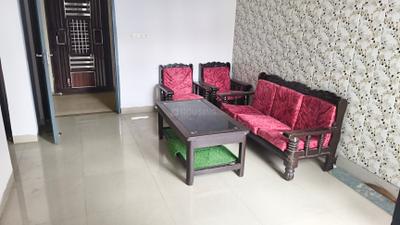 Living Room Image of 585 Sq.ft 1 BHK Apartment / Flat for rent in Aditya Urban Homes, Bamheta Village Ghaziabad for Rs. 16000