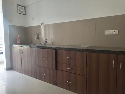 Kitchen Image of 1300 Sq.ft 3 BHK Apartment / Flat for rent in Clover Acropolis, Viman Nagar Pune for Rs. 56000