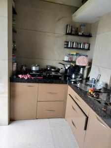 Kitchen Image of 650 Sq.ft 1 BHK Apartment / Flat for sale in Dombivli East Thane for Rs. 5000000