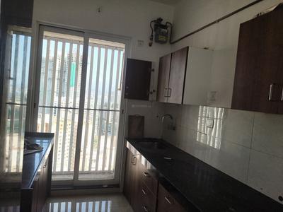 Kitchen Image of 650 Sq.ft 1 BHK Apartment / Flat for sale in Bhairaav Goldcrest Residency, Ghansoli Navi Mumbai for Rs. 11600000