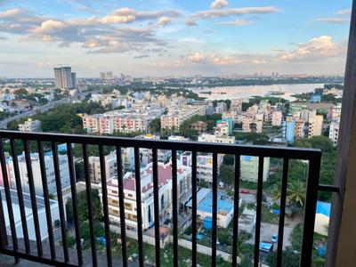 Balcony Image of 1600 Sq.ft 3 BHK Apartment / Flat for rent in SKAV Ohana, K R Puram Bengaluru for Rs. 55000