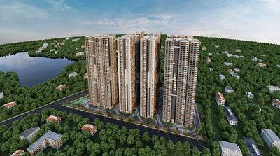 Image of 1607 Sq.ft 2 BHK Apartment / Flat for sale in Candeur Lakescape, Kondapur, Hyderabad for Rs. 18000000
