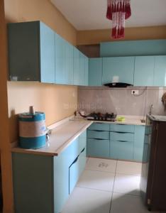 Kitchen Image of 845 Sq.ft 3 BHK Apartment / Flat for sale in Vishwam Residency, Gotri Vadodara for Rs. 5500000