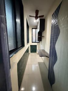 Balcony Image of 750 Sq.ft 1 BHK Apartment / Flat for rent in Airoli Navi Mumbai for Rs. 32000