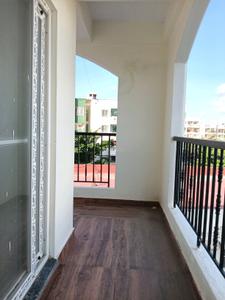 Bedroom Three Image of 1400 Sq.ft 3 BHK Apartment / Flat for rent in Yoga Sai Srikaram, Kaggadasapura Bengaluru for Rs. 60009