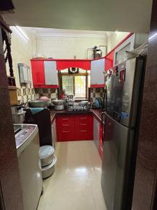 Kitchen Image of 600 Sq.ft 1 BHK Apartment / Flat for rent in Shree Shanti Niketan, Kharghar Navi Mumbai for Rs. 32000