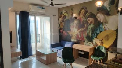 Living Room Image of 685 Sq.ft 1 BHK Apartment / Flat for sale in Sunworld Arista, Sector 168 Noida for Rs. 8600000