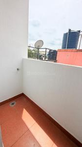 Balcony Image of 600 Sq.ft 1 BHK Apartment / Flat for rent in Kodihalli Bengaluru for Rs. 38000