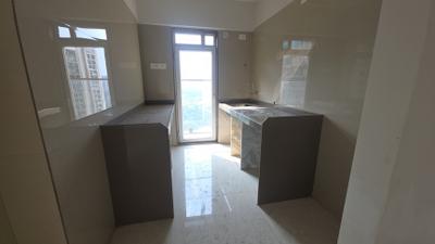 Kitchen Image of 850 Sq.ft 2 BHK Apartment / Flat for rent in Suswagatam CHS Adityaraj Landmark, Vikhroli East Mumbai for Rs. 60000