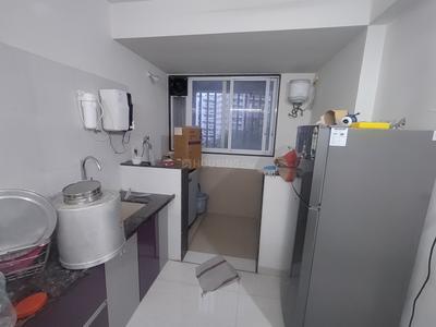 Kitchen Image of 1400 Sq.ft 3 BHK Apartment / Flat for rent in Samraat Tropicano, Anandvalli Nashik for Rs. 38000