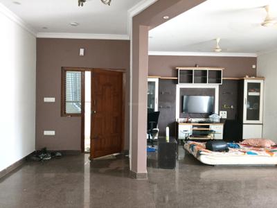 Living Room One Image of 2500 Sq.ft 3.5 BHK Builder Floor for rent in Kalkere Bengaluru for Rs. 50000