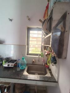 Kitchen Image of 400 Sq.ft 1 RK Independent House for rent in Barkhurdarpur Lucknow for Rs. 7500