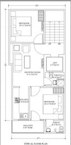 Image of 630 Sq.ft 2 BHK Builder Floor for sale in Chhattarpur, New Delhi for Rs. 4600000