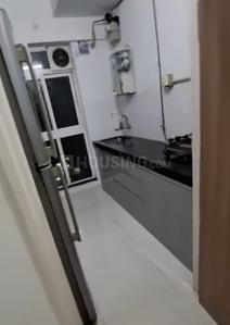 Kitchen Image of 650 Sq.ft 2 BHK Apartment / Flat for rent in Godrej Emerald, Thane West Thane for Rs. 30000