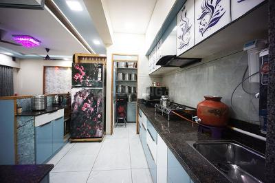 Kitchen Image of 1800 Sq.ft 3 BHK Apartment / Flat for sale in Seventh Bliss, Gota Ahmedabad for Rs. 13100000