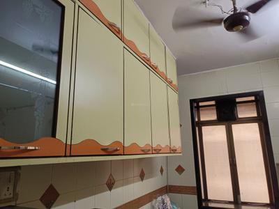 Kitchen Image of 560 Sq.ft 1 BHK Apartment / Flat for rent in Ghatkopar West Mumbai for Rs. 36000
