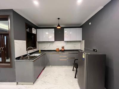 Kitchen Image of 841 Sq.ft 2 BHK Builder Floor for rent in Saket New Delhi for Rs. 18500