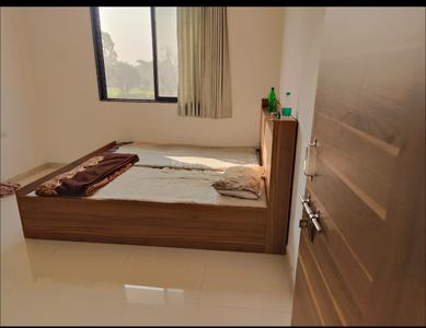 Bedroom Image of 947 Sq.ft 2 BHK Apartment / Flat for rent in Mahaveer Silver Residency, Thoor Udaipur for Rs. 14000