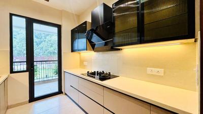 Kitchen Image of 1920 Sq.ft 3 BHK Apartment / Flat for sale in Peer Muchalla Zirakpur for Rs. 12290000