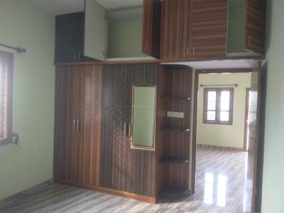 Bedroom Image of 700 Sq.ft 1 BHK Builder Floor for rent in Horamavu Bengaluru for Rs. 16000