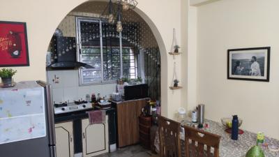 Kitchen Image of 830 Sq.ft 2 BHK Apartment / Flat for sale in Baguiati Kolkata for Rs. 3800000