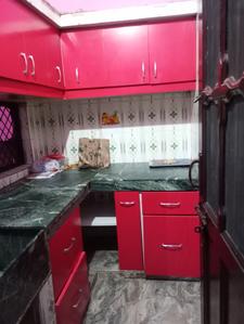 Kitchen Image of Shree Jee Girls PG at Home in Ballabhgarh, Faridabad