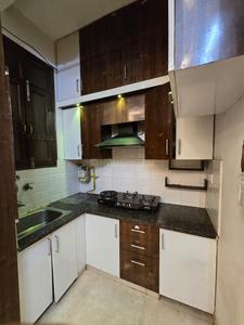 Kitchen Image of 650 Sq.ft 1 BHK Builder Floor for rent in Indirapuram Ghaziabad for Rs. 15000
