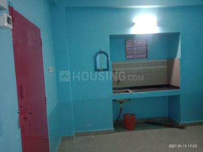 Kitchen Image of 350 Sq.ft 1 BHK Apartment / Flat for sale in Omm Apartment, Kalighat Kolkata for Rs. 3400000