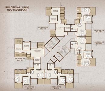 Image of 1208 Sq.ft 2 BHK Apartment / Flat for sale in Sukhwani Sepia, Tathawade, Pune for Rs. 10700000