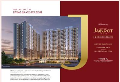 Image of 1061 Sq.ft 2 BHK Apartment / Flat for sale in Dynamic Grandeur Premium I, Undri, Pune for Rs. 5490000