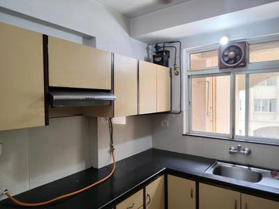 Kitchen Image of 900 Sq.ft 2 BHK Apartment / Flat for rent in Rosa Elite, Thane West Thane for Rs. 18000