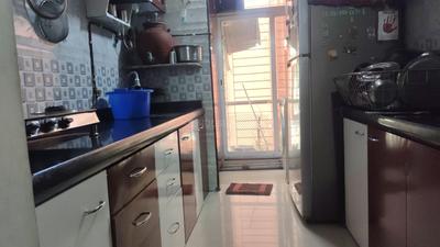 Kitchen Image of 850 Sq.ft 2 BHK Apartment / Flat for sale in Platinum Palazzo, Kamothe Navi Mumbai for Rs. 9700000