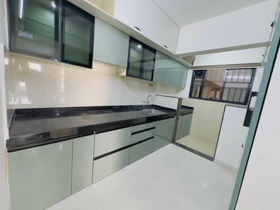 Kitchen Image of 1000 Sq.ft 3 BHK Apartment / Flat for rent in Kohinoor Viva City, Dhanori Pune for Rs. 30000