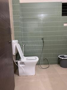 Bathroom Image of 1500 Sq.ft 3 BHK Independent House for rent in Mahalakshmi Nagar Indore for Rs. 60000