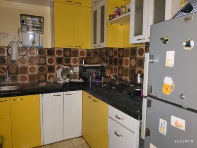 Kitchen Image of 1266 Sq.ft 3 BHK Apartment / Flat for sale in Shrachi Greenwood Nest, New Town Kolkata for Rs. 12500000