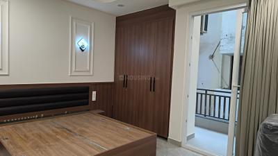 Bedroom Image of 920 Sq.ft 1 BHK Builder Floor for rent in Sector 52 Gurgaon for Rs. 37000