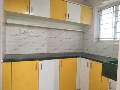 Kitchen Image of 550 Sq.ft 1 BHK Apartment / Flat for rent in Munnekollal Bengaluru for Rs. 25000
