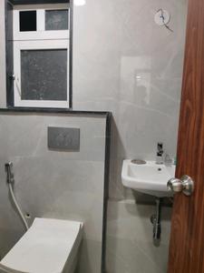 Common Bathroom Image of 450 Sq.ft 1 BHK Apartment / Flat for rent in Sethia Imperial Avenue, Malad East Mumbai for Rs. 42000