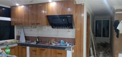 Kitchen Image of 1300 Sq.ft 3 BHK Apartment / Flat for rent in Penguin Tower, Jayadev Vihar Bhubaneswar for Rs. 30000